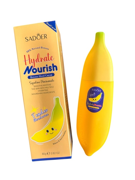 Other - Hand cream Hydration Nourishing Banana Hand Lotion Squalene Niacinamide NEW PC